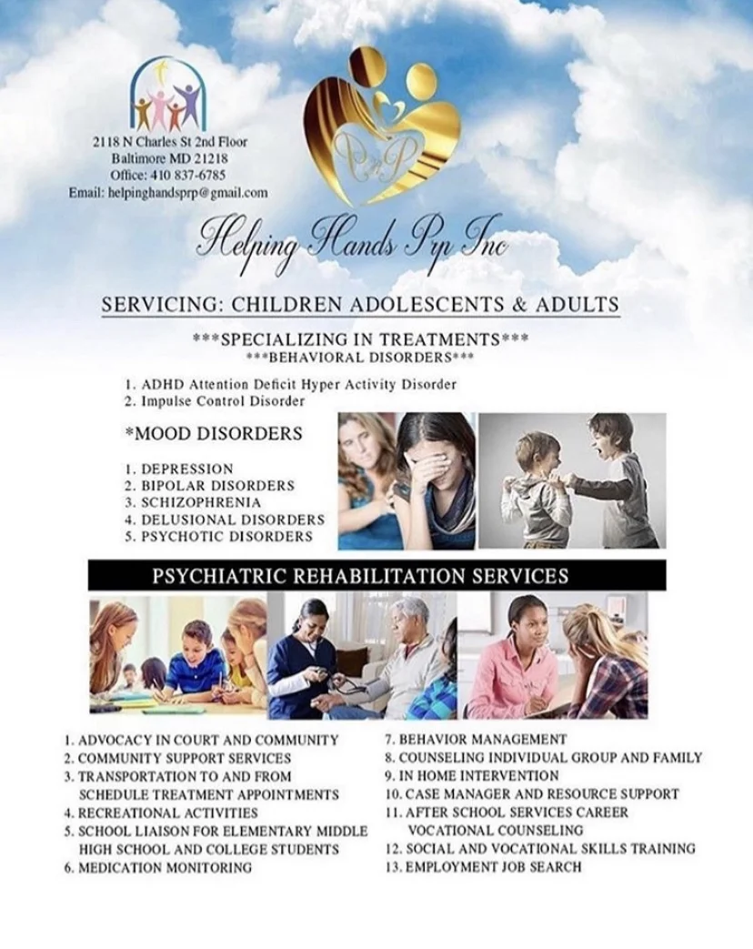 Interior of baltimore recovery facility