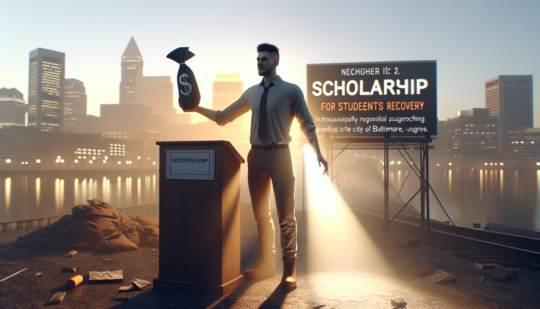 Baltimore's Leon Harris Launches Scholarship for Students in Recovery